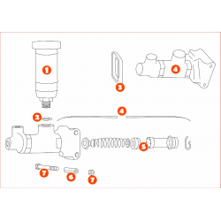 MAITRE CYLINDRE SIMPLE CIRCUIT