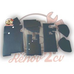 KIT 6 PIECES INSONORISANT INTERIEUR 2CV