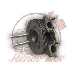 Culasse droite 2cv 425cc  18cv Echange Standard Alésage 66mm avec culbuteurs