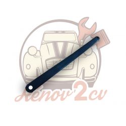 Poignee noir de porte arriere 2cv ou patte maintien ceinture securite