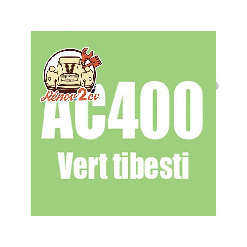 kit peinture 2cv ac 400 vert tibesti 1.3 kilos