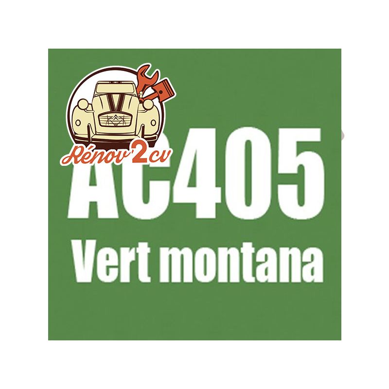 kit peinture mehari ac 405 vert montana 1.3 kilos