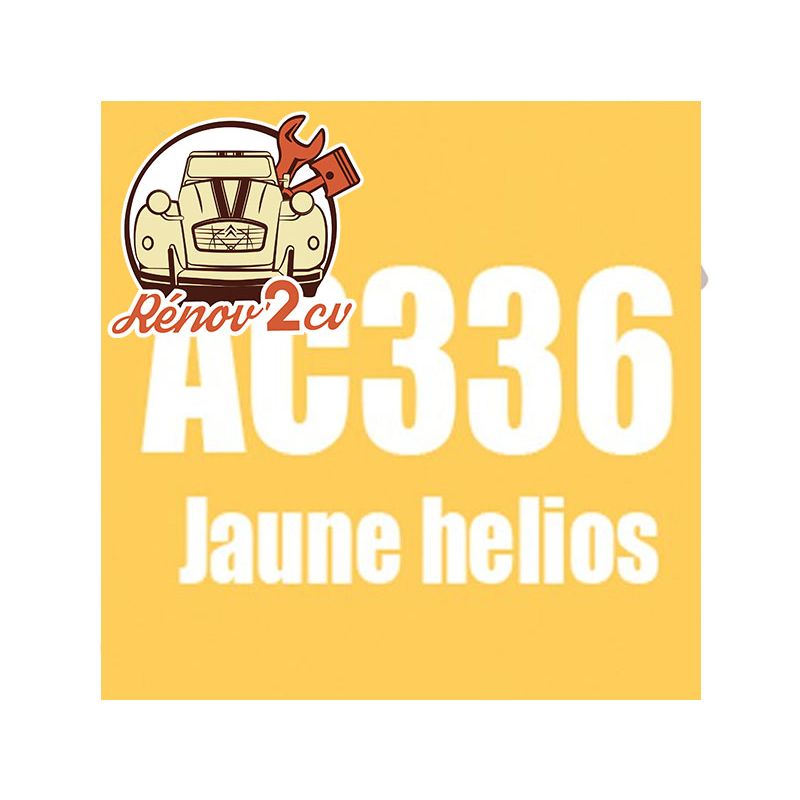 kit peinture 2cv ac336 gda jaune helios 1.3 kilos