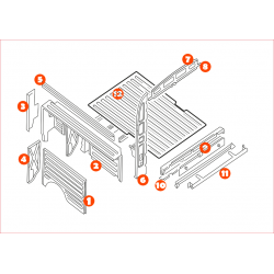 CAISSE PLANCHER ARRIERE...