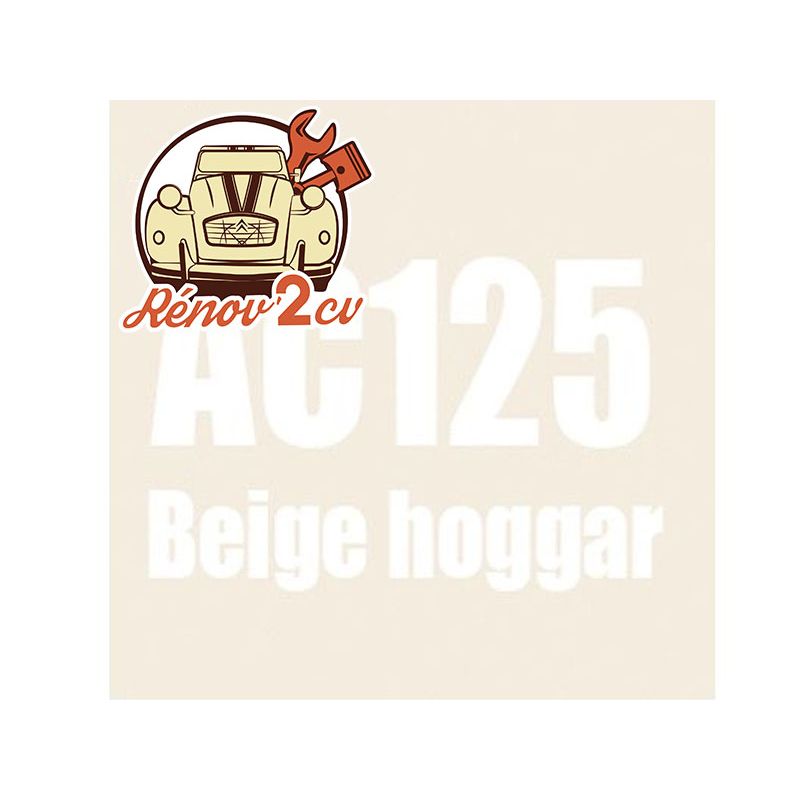 kit peinture 2cv ac 125 beige hoggar 1.3 kilos