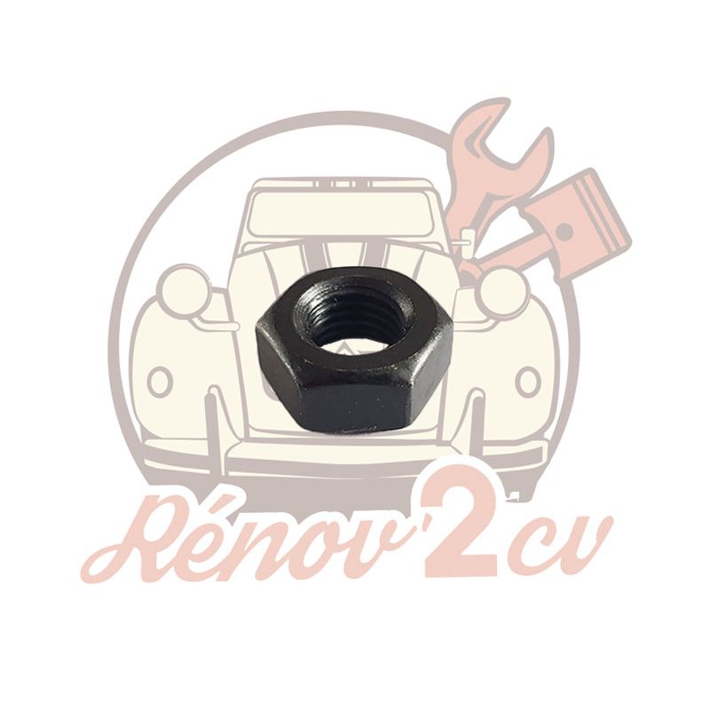 Ecrou M10 pas de 125 Brut pour fixation rétroviseur de 2cv