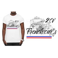 T-shirt BLANC " French...