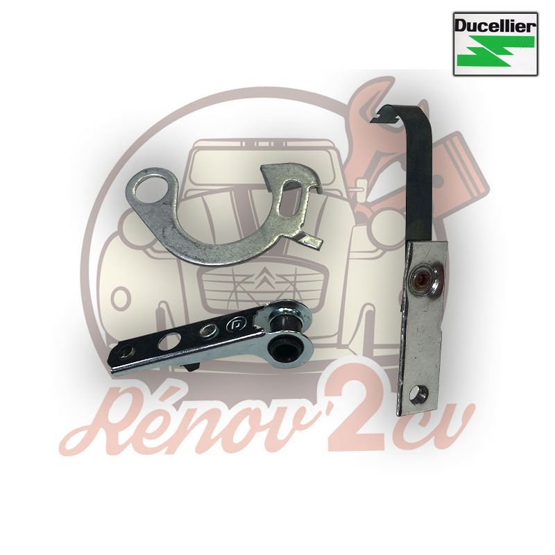 Conjunto platinos 2cv mehari 12V facet