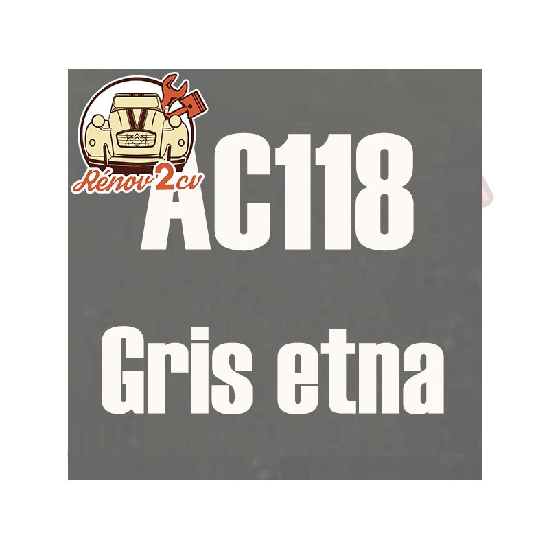 kit peinture 2cv ac118 gris etna 1.3 kilos