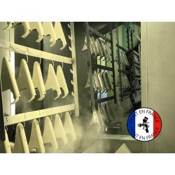 Butoir pare chocs avant ancien modèle GRIS CLAIR AC 132 peint en France