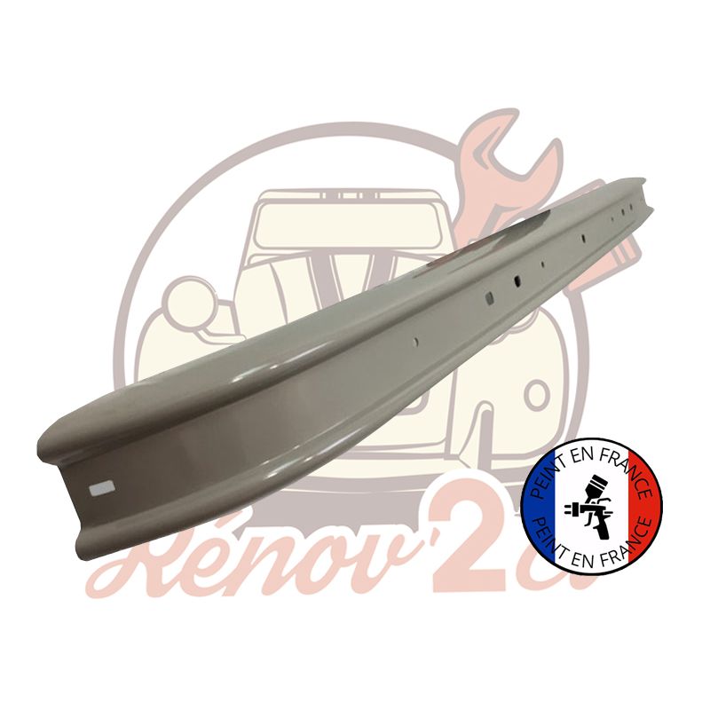 Pare chocs arrière ETROIT 2cv Dyane GRIS AC140 peint en France
