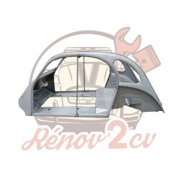 Caisse neuve de 2cv6 et 2cv4 CITROEN