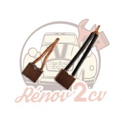 Charbon démarreur Paris Rhone pour Citroen 2cv PSX 132