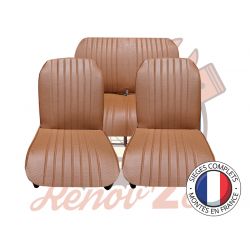 Sièges complets 2CV Skai Marron sièges banquette Symétrique