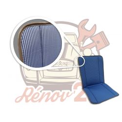 Asiento bayadare 2cv delantero azul
