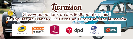 Livraison à domicile ou en point relais